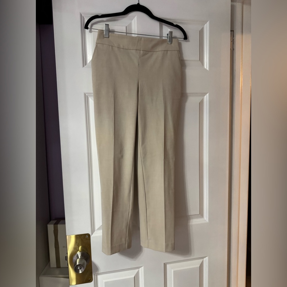 Beige slacks